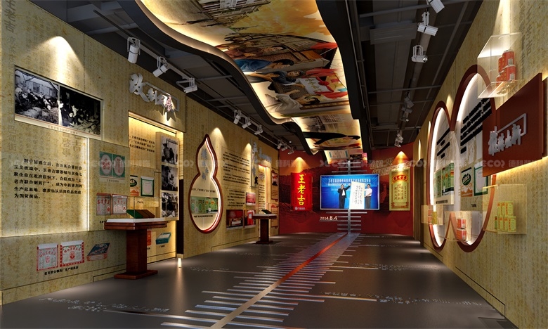 在企業(yè)展館裝修中，如何合理安排展示品的順序和布局？