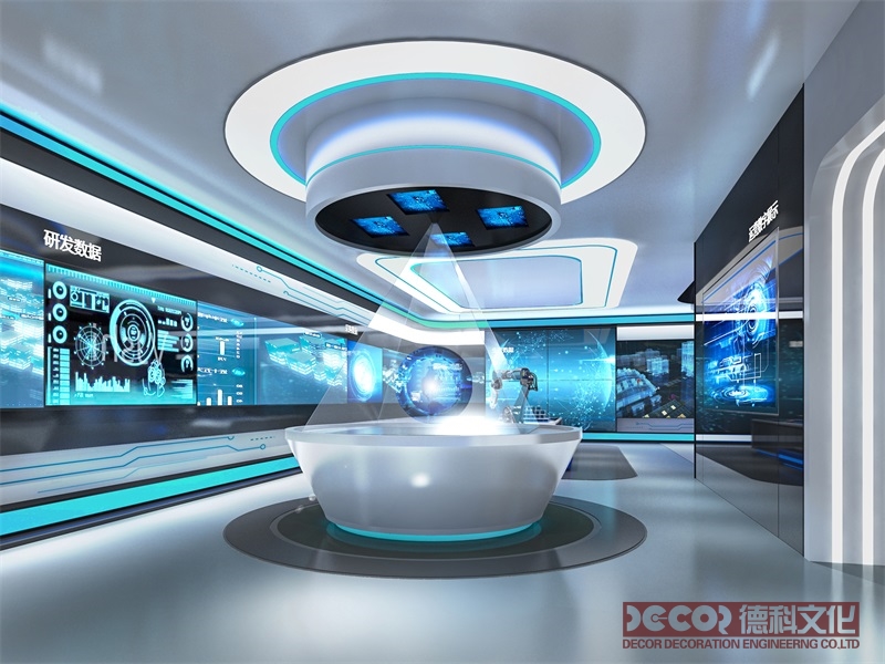 金融企業展館裝修過程中，如何處理突發問題？